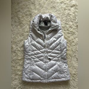 The North Face Women's White Quilted Vest